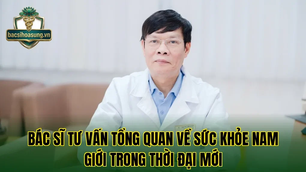 Bác sĩ tư vấn tổng quan về sức khỏe nam giới trong thời đại mới