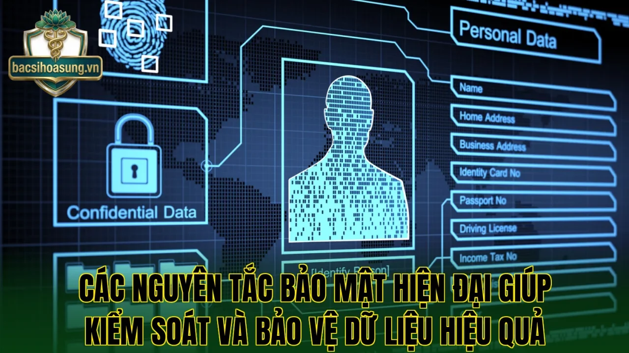 Các nguyên tắc bảo mật hiện đại giúp kiểm soát và bảo vệ dữ liệu hiệu quả