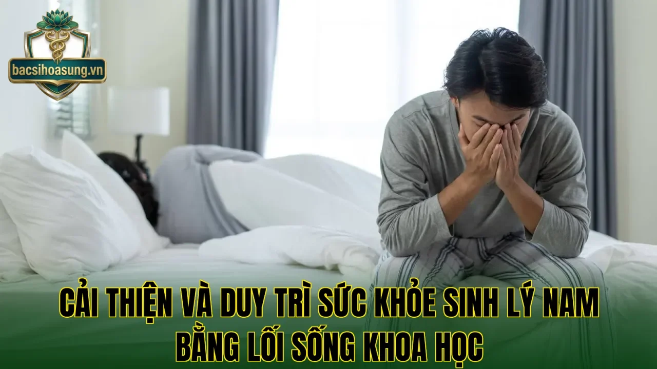 Cải thiện và duy trì sức khỏe sinh lý nam bằng lối sống khoa học