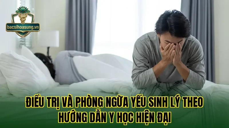 Điều trị và phòng ngừa yếu sinh lý theo hướng dẫn y học hiện đại