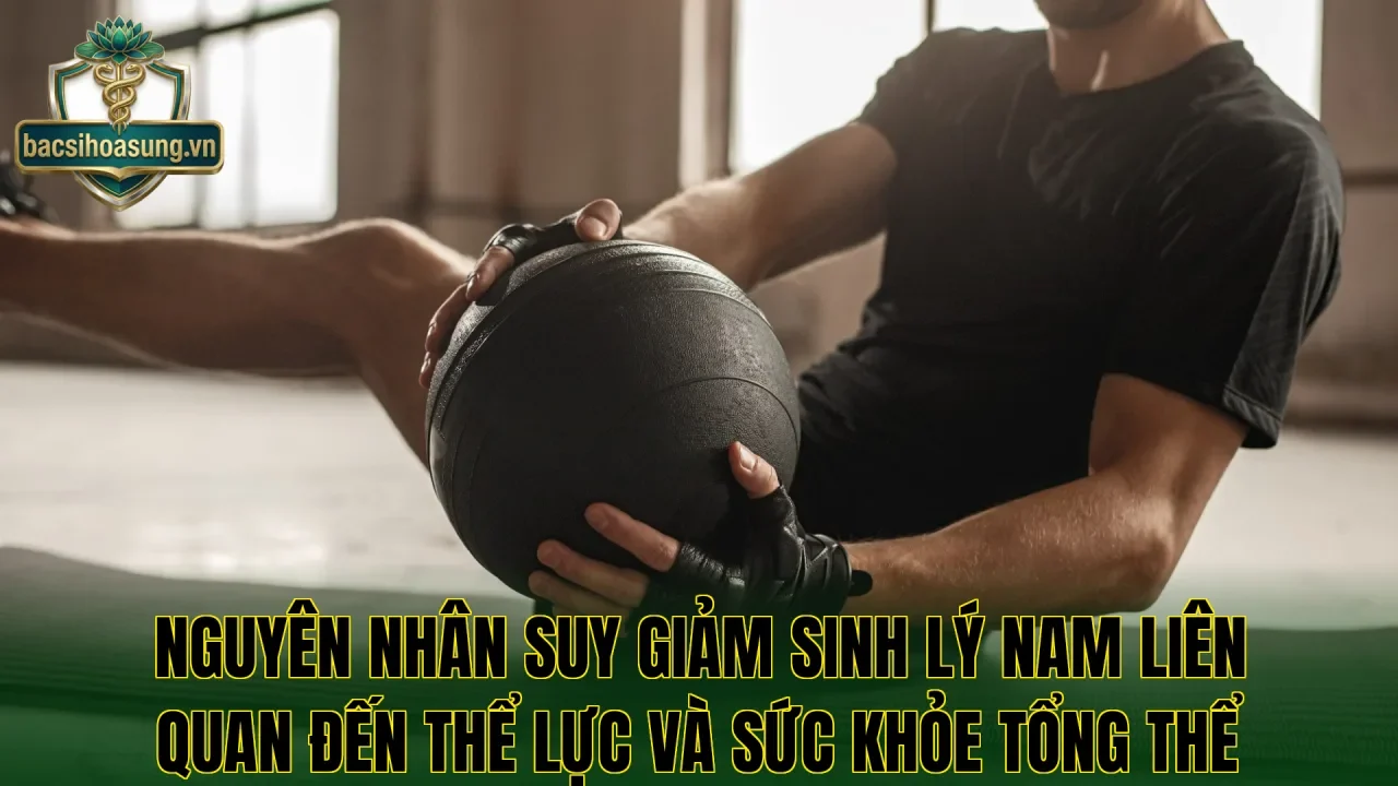Nguyên nhân suy giảm sinh lý nam liên quan đến thể lực và sức khỏe tổng thể
