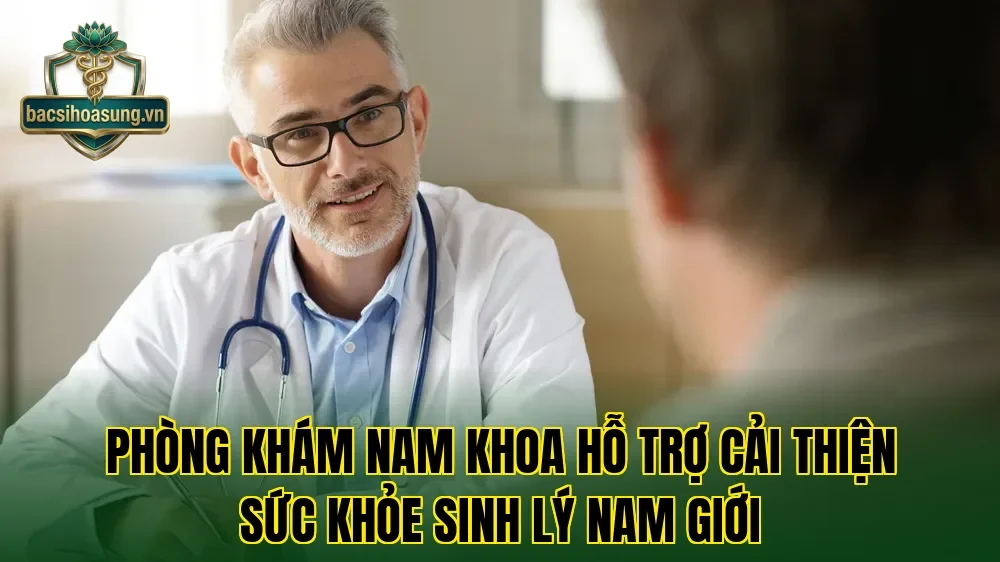 Phòng khám nam khoa hỗ trợ cải thiện sức khỏe sinh lý nam giới
