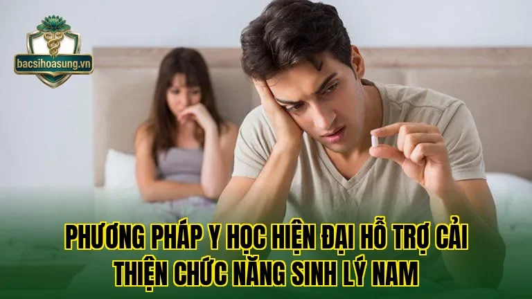 Phương pháp y học hiện đại hỗ trợ cải thiện chức năng sinh lý nam