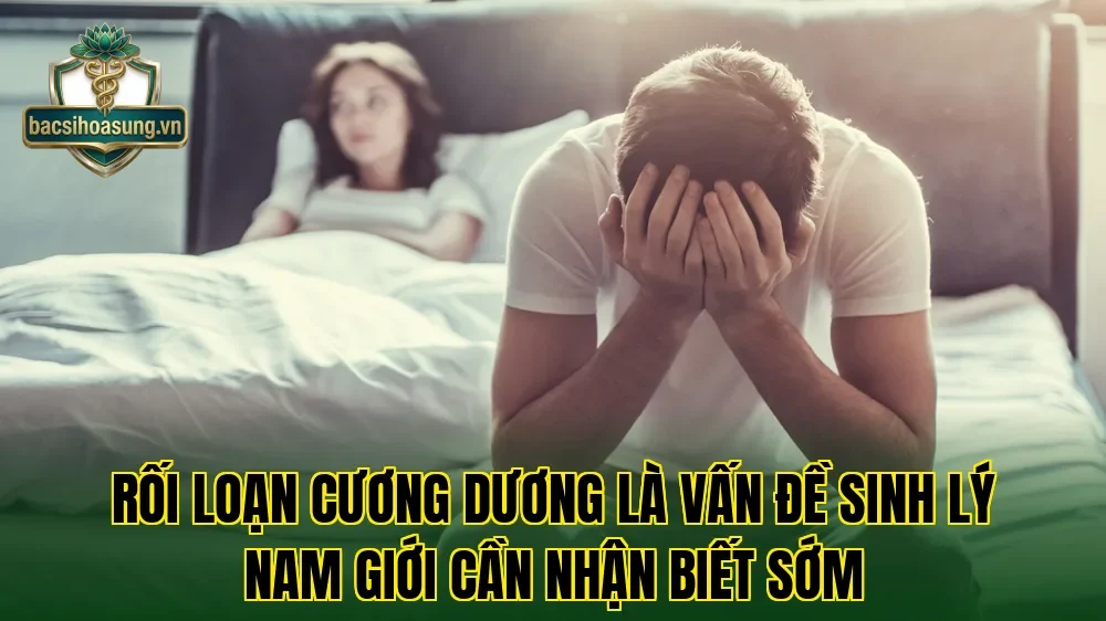 Rối loạn cương dương là vấn đề sinh lý nam giới cần nhận biết sớm