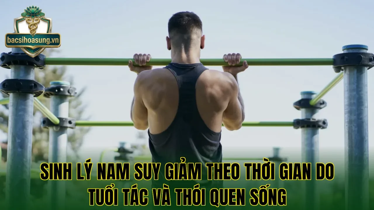 Sinh lý nam suy giảm theo thời gian do tuổi tác và thói quen sống