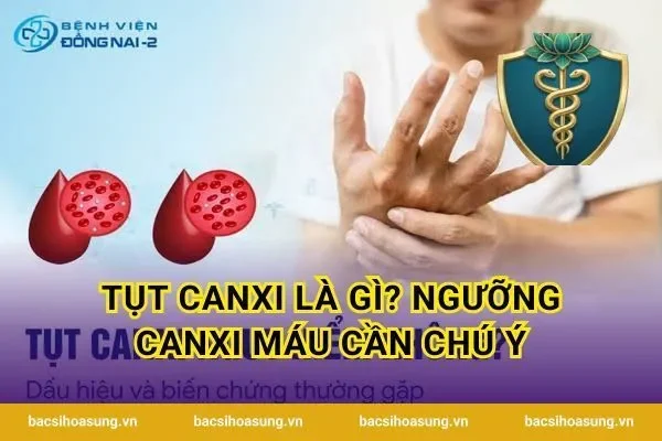 Tụt Canxi Là Gì? Ngưỡng Canxi Máu Cần Chú Ý
